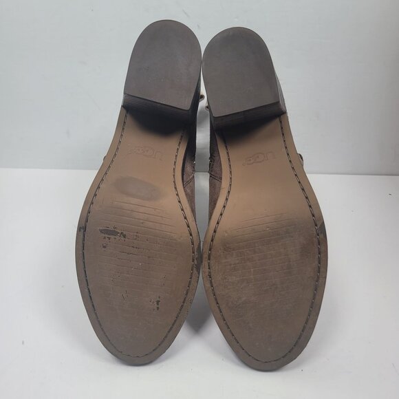 UGG Women's Brown Fraise Whipstitch Boots S/N 1018783 US Size 8.5 - Picture 10 of 11